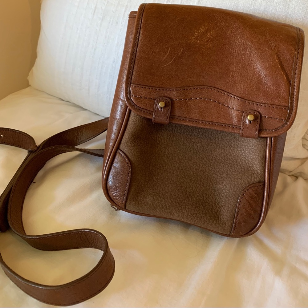 Faux leather bag